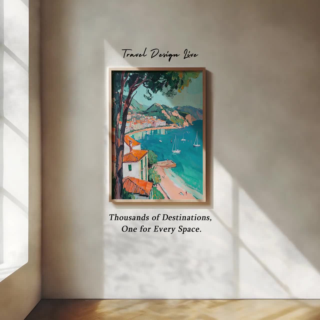 北海道日本旅行ポスター：北の島の風景画 - Etsy 日本